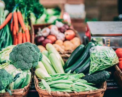 winter vegetables on a table