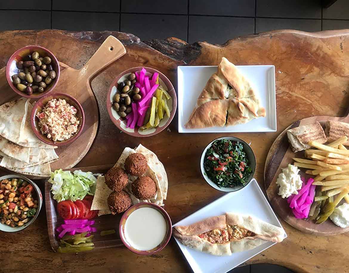 A1-Bakery-food-platter Middle Eastern food platter