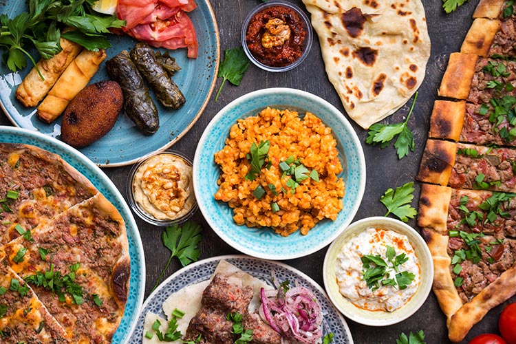 turkish-food-platter a turkish food platter